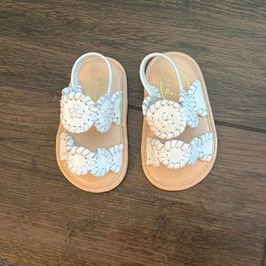 Jack Rogers size 3 baby sandals. Perfect condition!